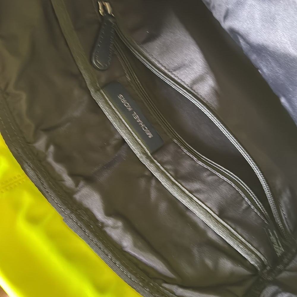 Michael Kors neon yellow backpack - Picture 8 of 15